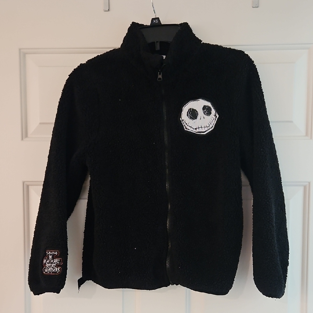 Disney Nightmare Before Christmas Kids Zipup Fleece Jacket